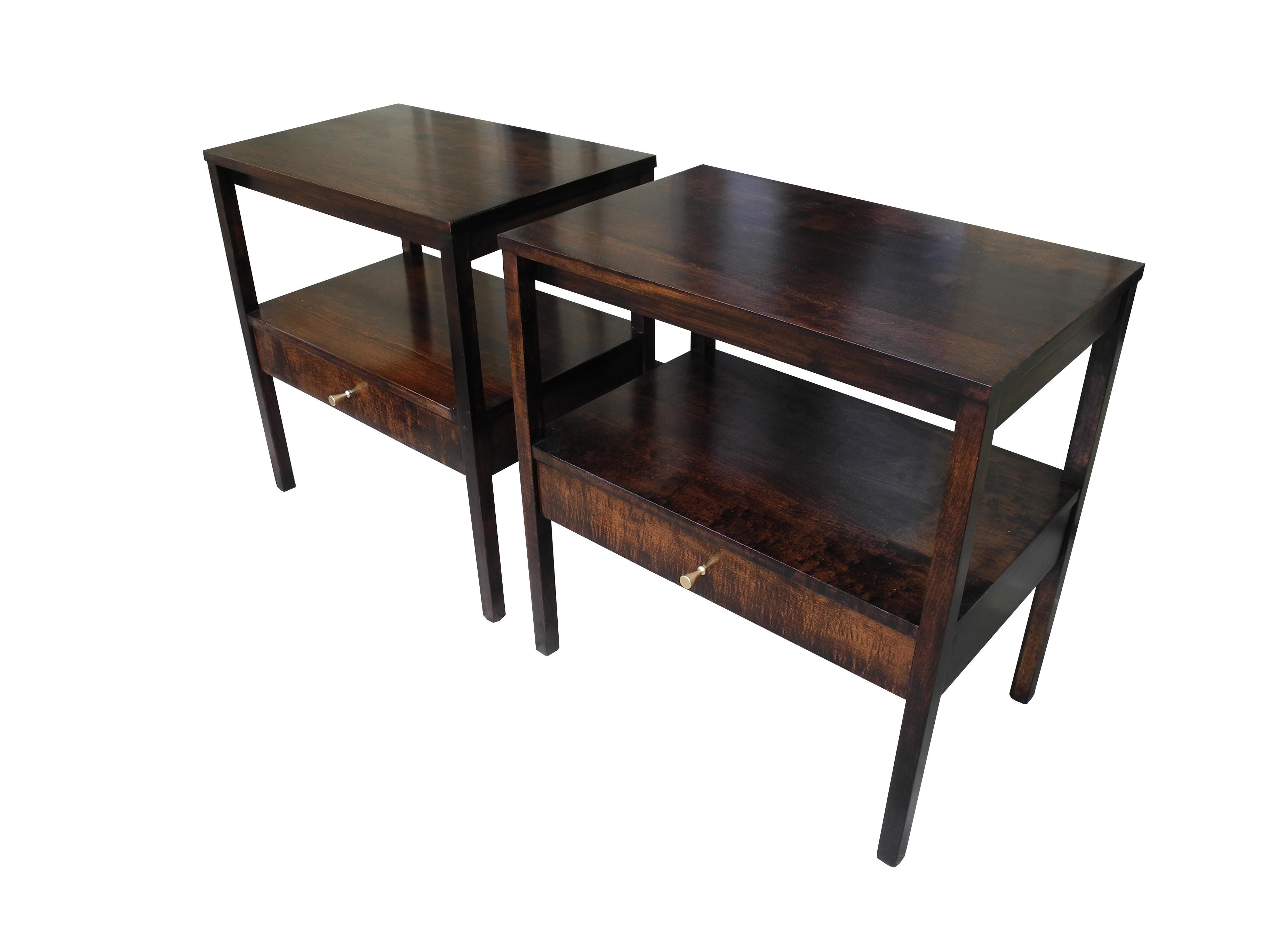 Mid-Century Modern Pair of Night Stands by Paul McCobb In Good Condition In Hudson, NY