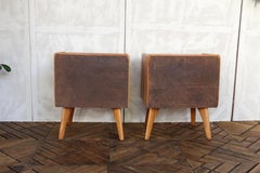 Mid-Century Modern Pair of Nightstand by Heywood Wakefield, Circa 1950s
