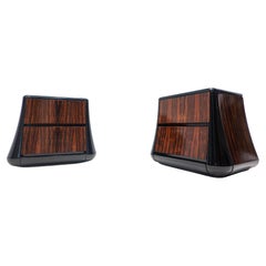 Mid-Century Modern Pair of Nightstands by Luciano Frigerio for Frigerio di Desio