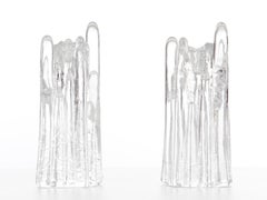 Mid-Century Modern Pair of Polar Candleholders by Goran Warff
