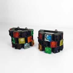 Mid-Century Modern Pair of Sconces by Feders
