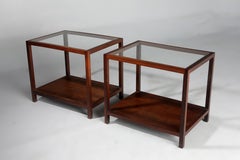 Mid-Century Modern Pair of Side Tables by Joaquim Tenreiro, Brazil, 1960s