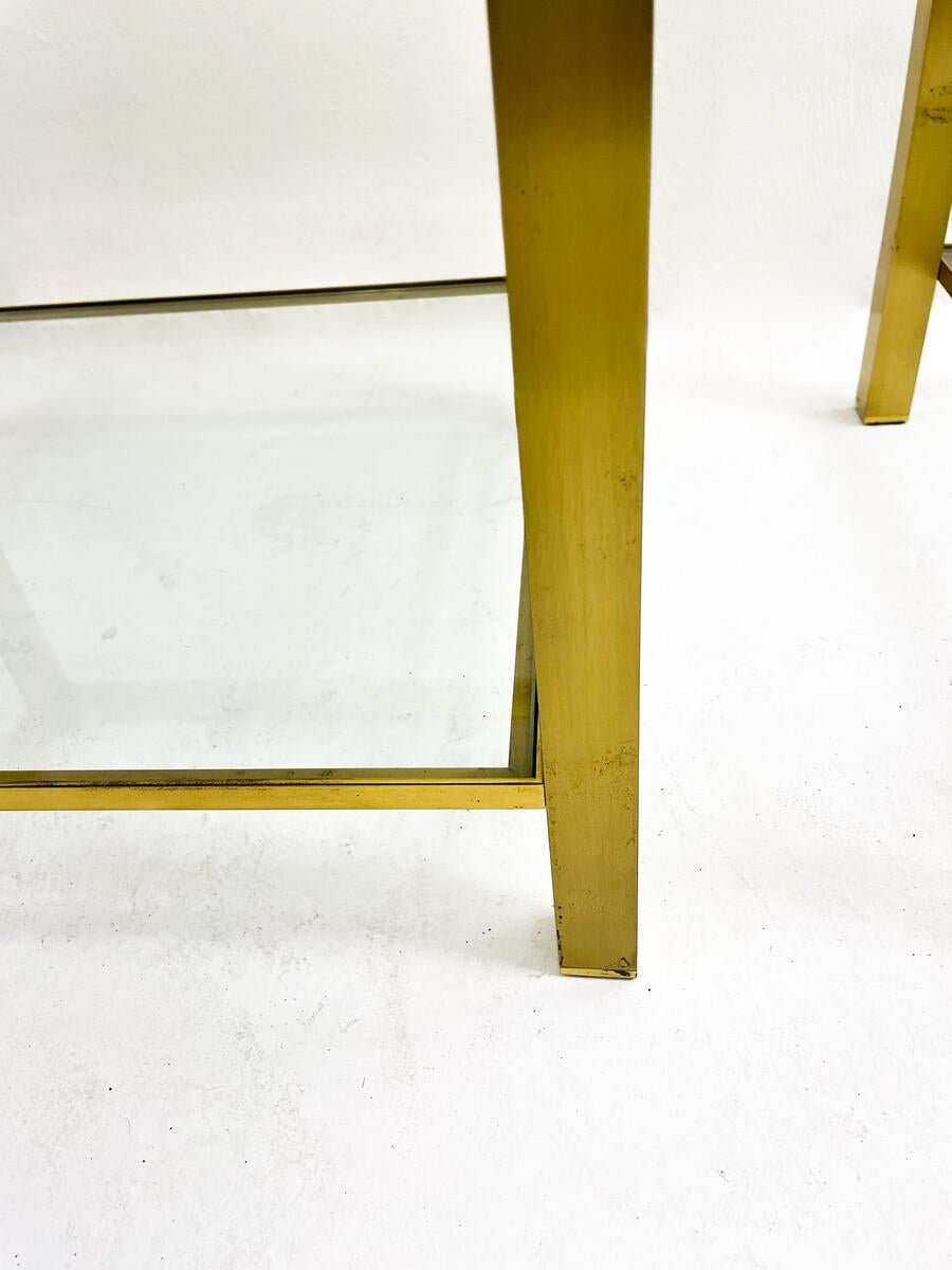Mid-Century Modern Pair of Side Tables, Italy 1