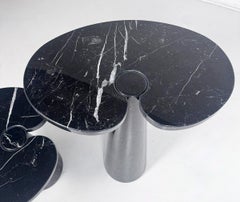 Mid-Century Modern Pair of Side Tables model ''Eros'' by Angelo Mangiarotti