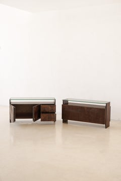Mid-Century Modern pair of Sidetables by Joaquim Tenreiro, 1950s