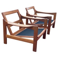 Paire de chaises en teck massif, The Moderns Moderns, Danemark 1960's