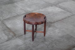 Paire de tabourets modernes du milieu du sicle par Mveis Cantu, Brsil, annes 1960