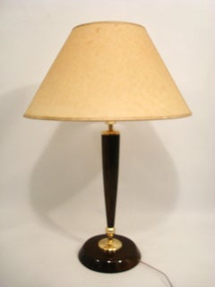 Mid Century Modern, Pair of Table Lamps in style of Paavo Tynell, Finland, 1950s