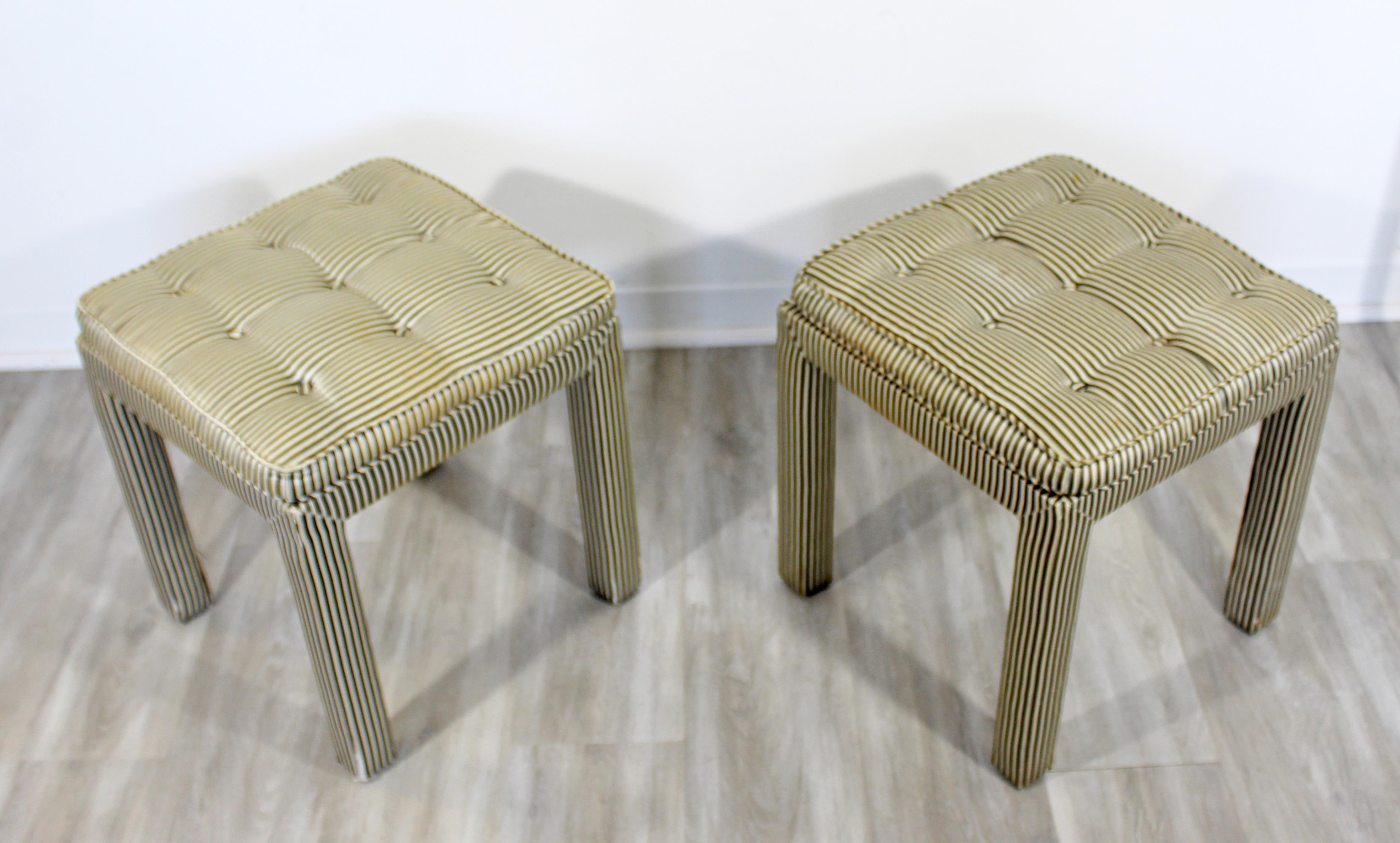 tufted ottomans