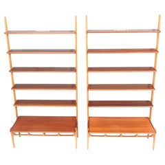 Mid-Century Modern Pair of Wall Units by William Watting for Scanflex, 1960s