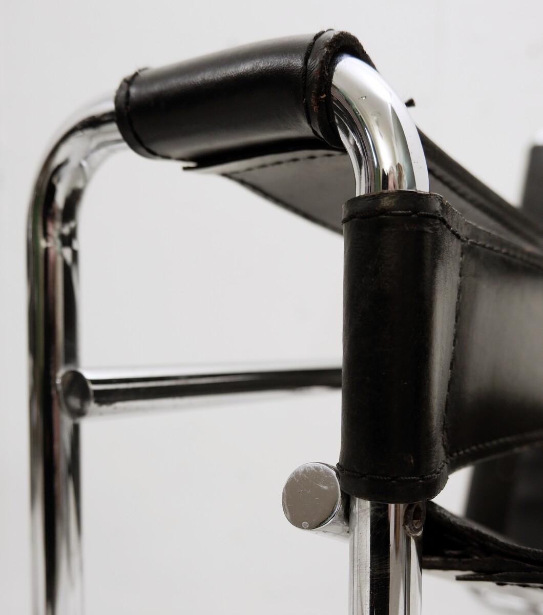 Chrome Mid-Century Modern Pair of Wassily Armchair by Marcel Breuer, 1970s