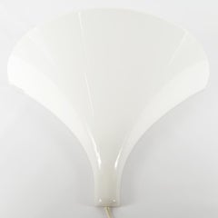 Paire d'appliques blanches « Heksenhoed » de style mi-siècle moderne par Harco Loor