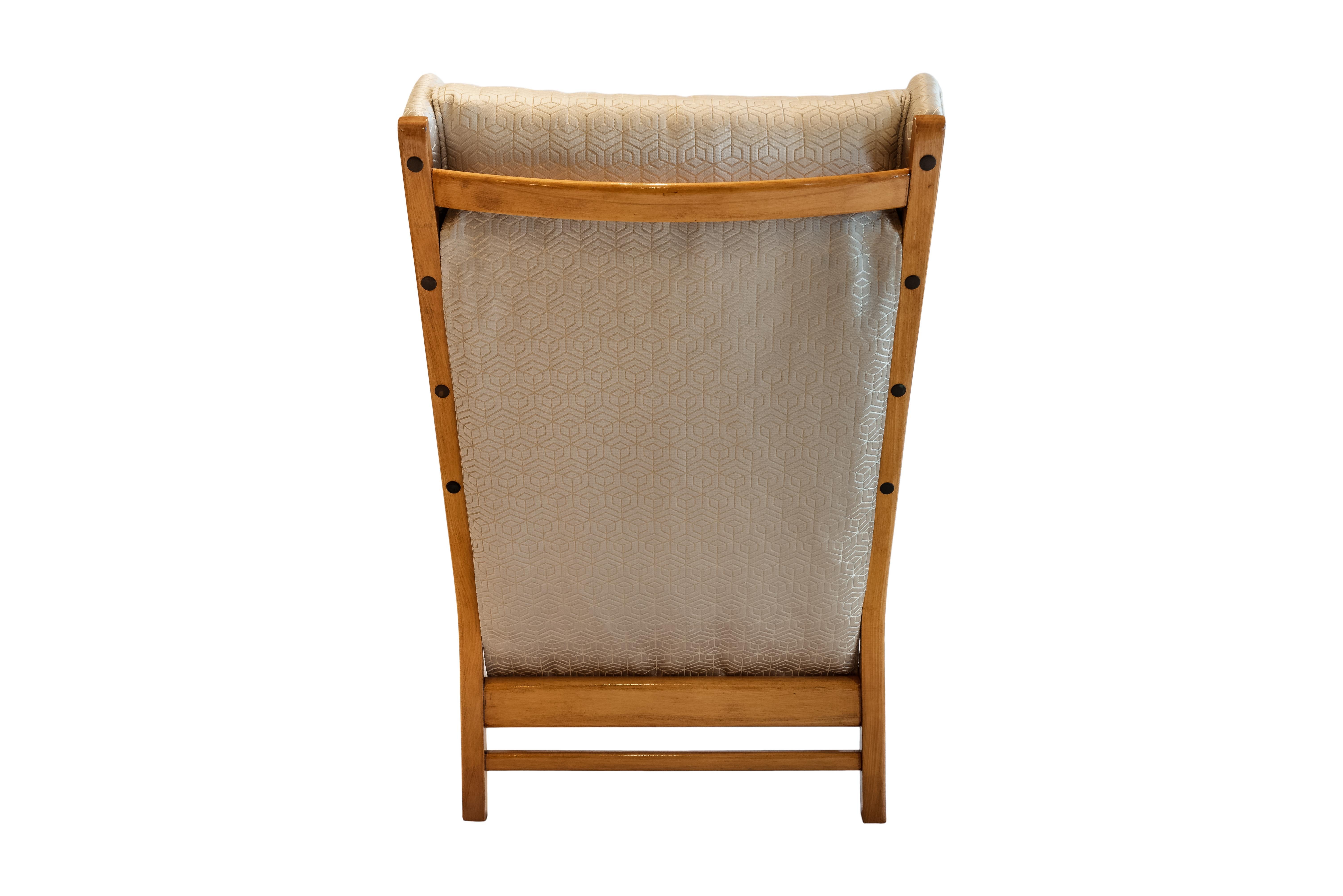 Mid-20th Century Mid-Century Modern Pair of Wingback Teak Chairs Attributed to Arne Norell