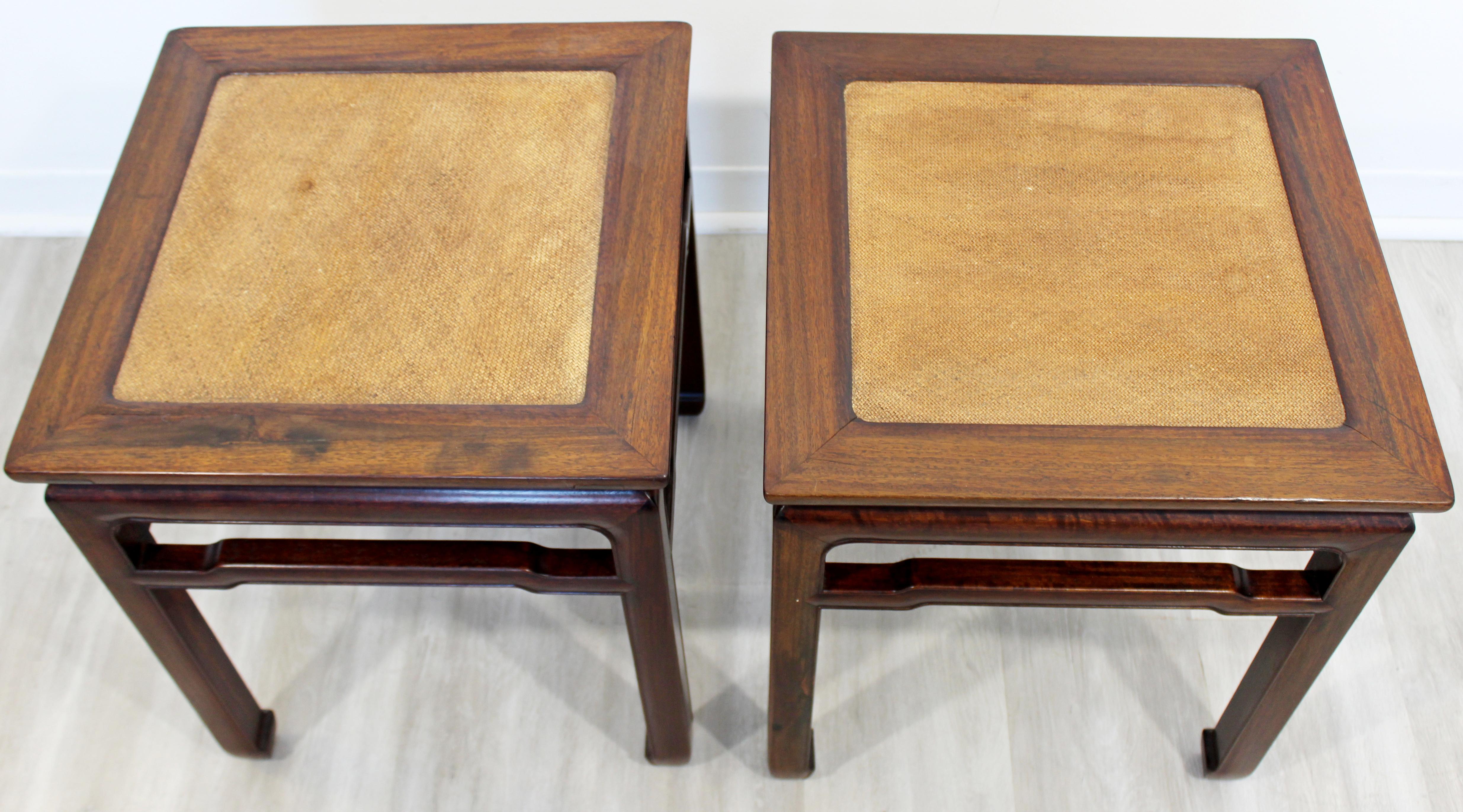 cane end tables