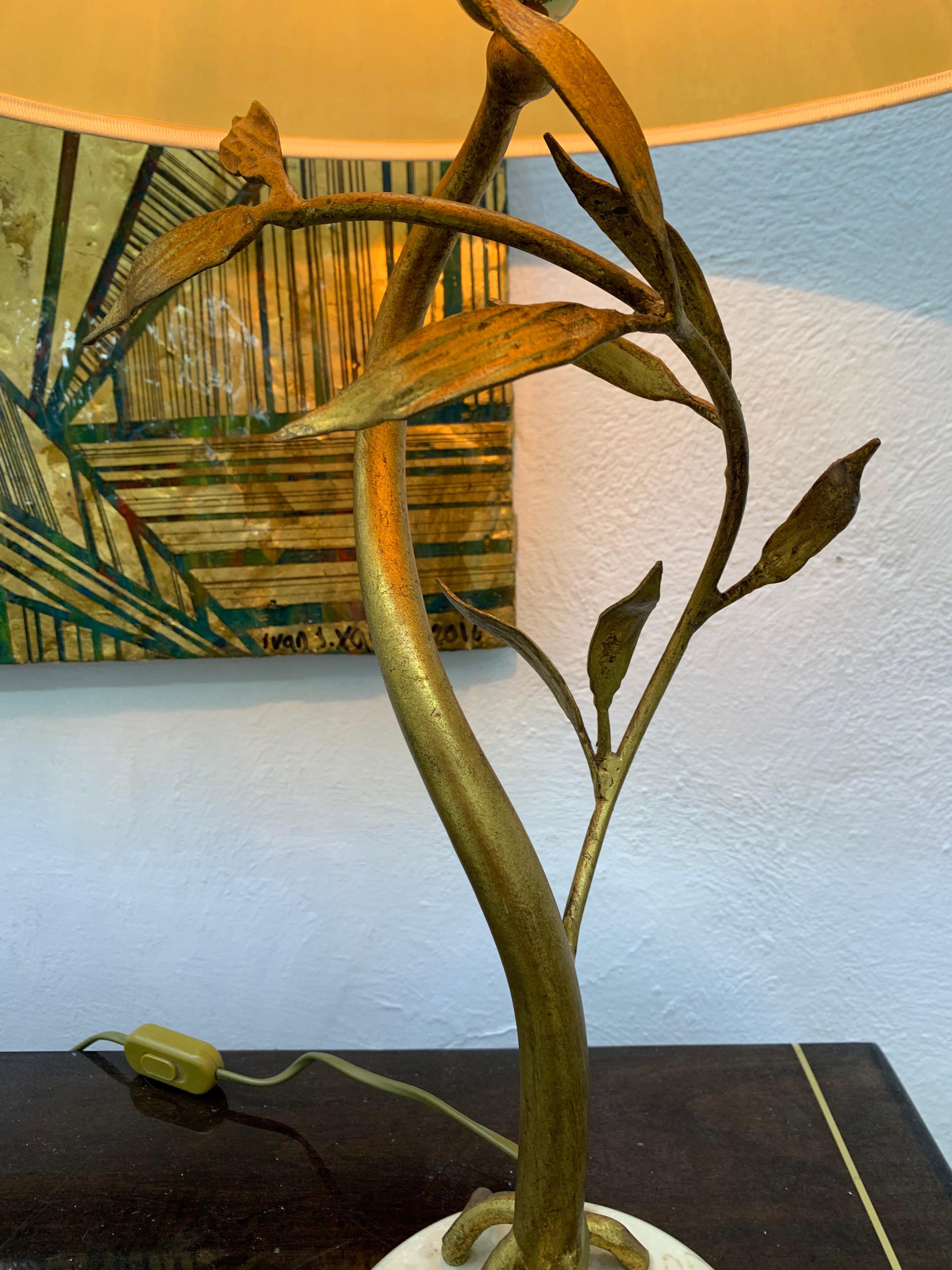 Mid-Century Modern Pair of Table Lamps Attributed to Jacques Duval Brasseur In Good Condition For Sale In Merida, Yucatan
