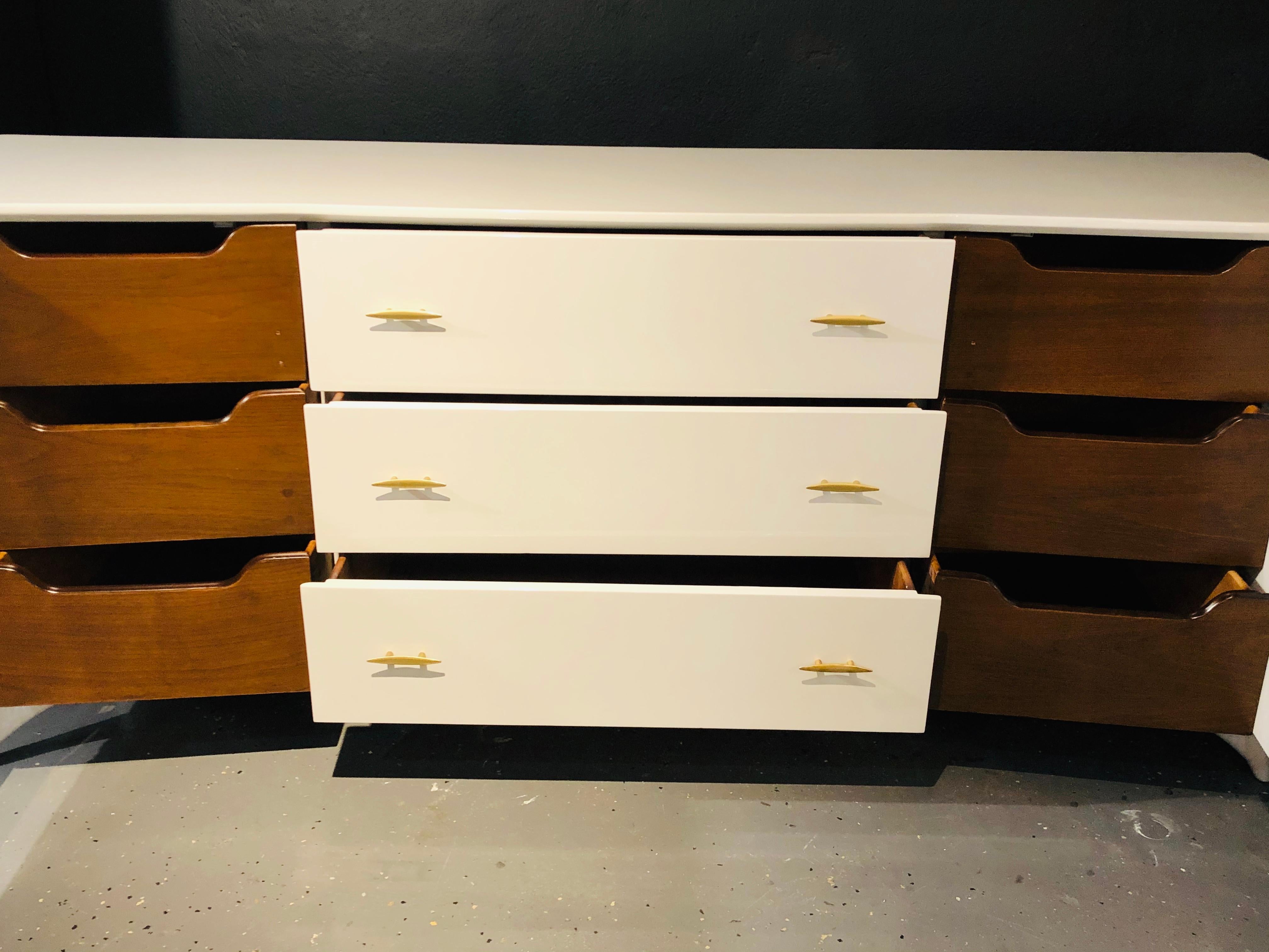 Mid-Century Modern Piet Hein Lacquered Dresser, Chest or Sideboard 6