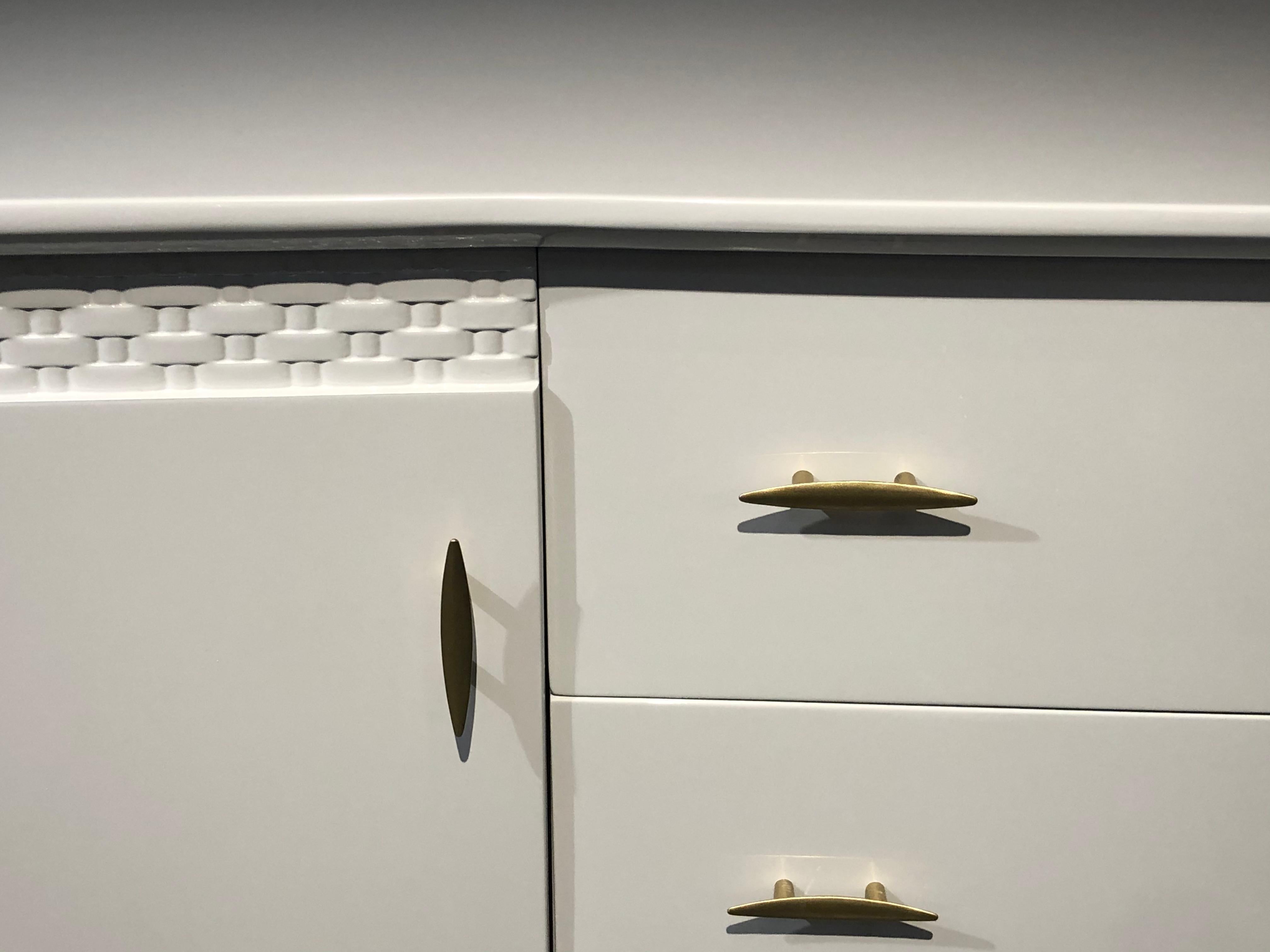 Mid-Century Modern Piet Hein Lacquered Dresser, Chest or Sideboard 9