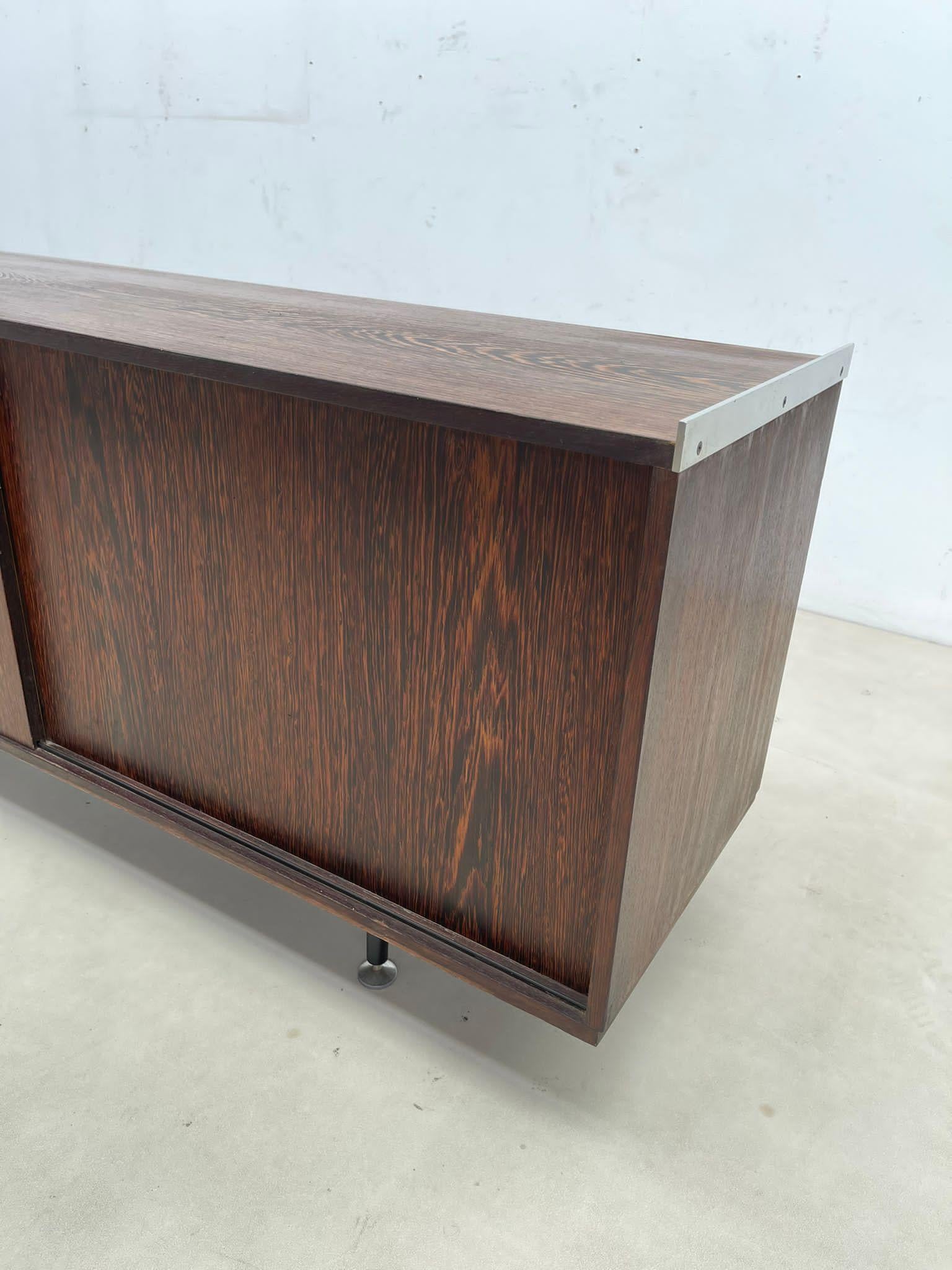 Mid-Century Modern Palm Wood Sideboard, 1970s For Sale 4