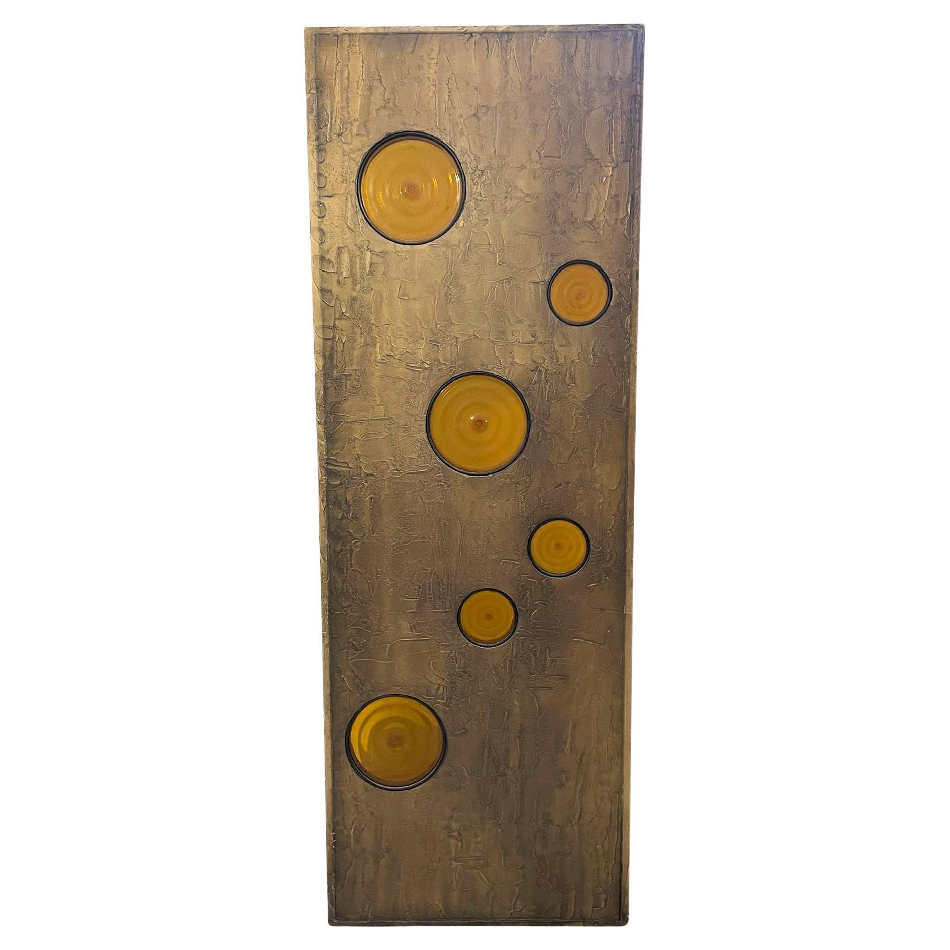 Mid-Century Modern Panel, 1970s For Sale