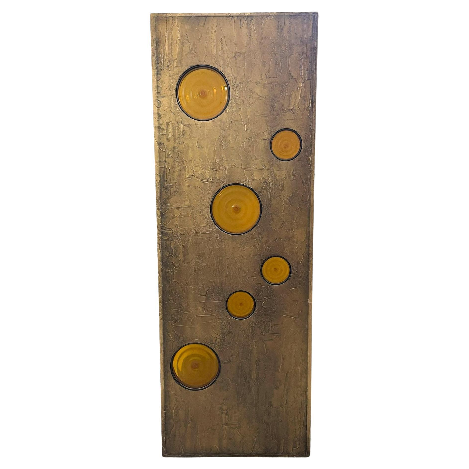 Pannello moderno di metà secolo, anni '70