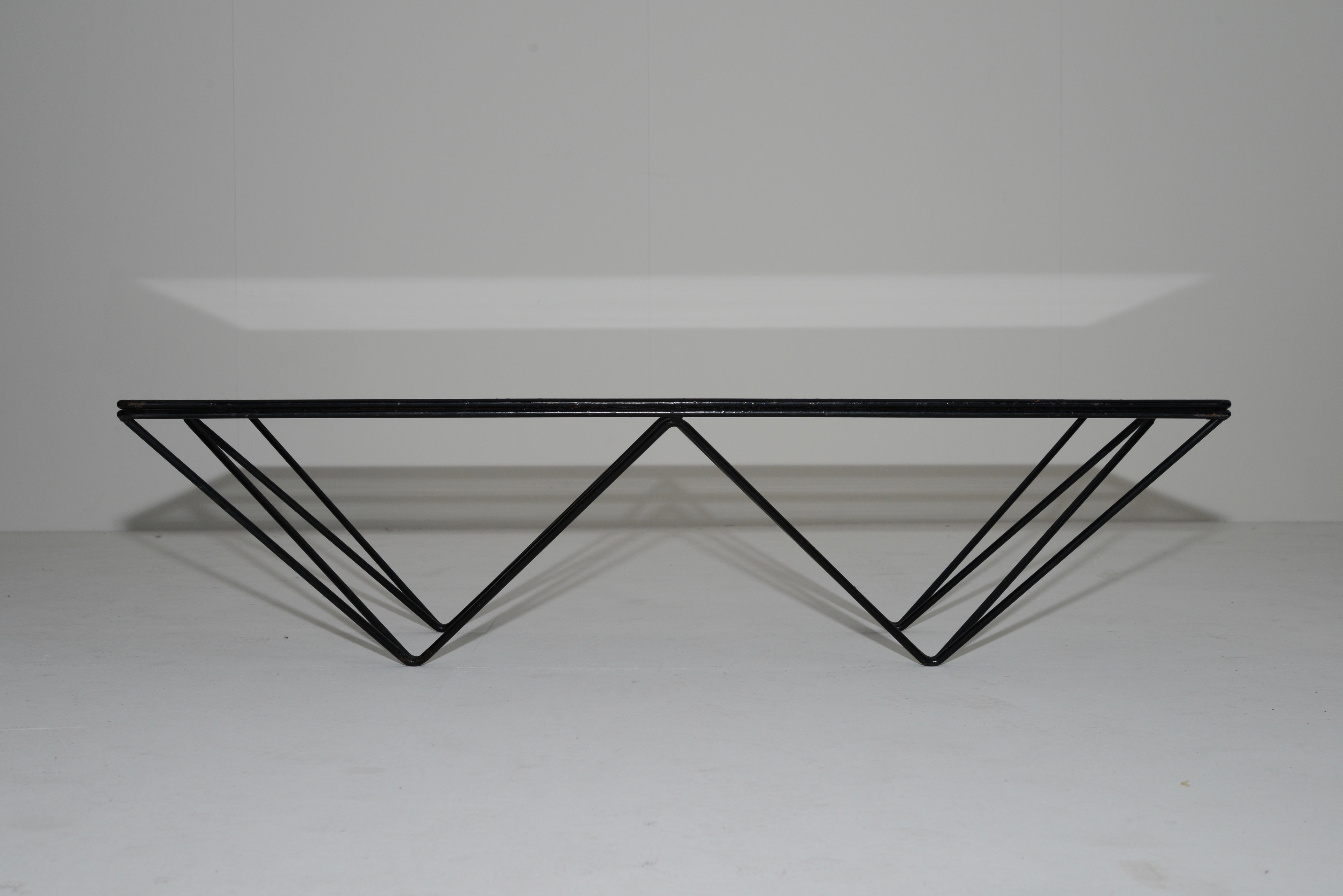Lacquered Mid-Century Modern Paolo Piva 'Alanda' Coffee Table, 1980s