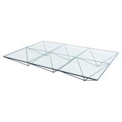 Mesa de centro moderna de mediados de siglo Paolo Piva, años 70