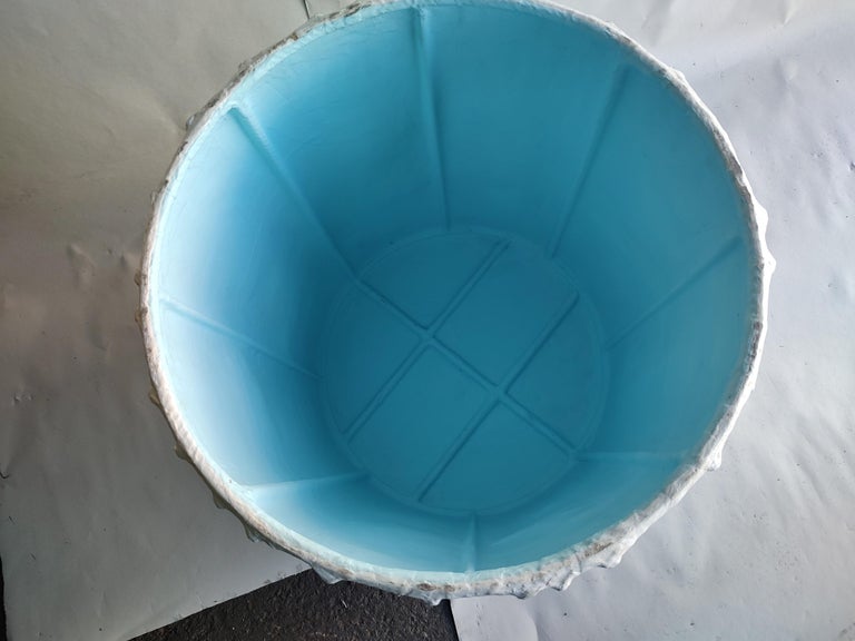 Mid-Century Modern Paper Machete Tree Trunk Form Side End Table ...