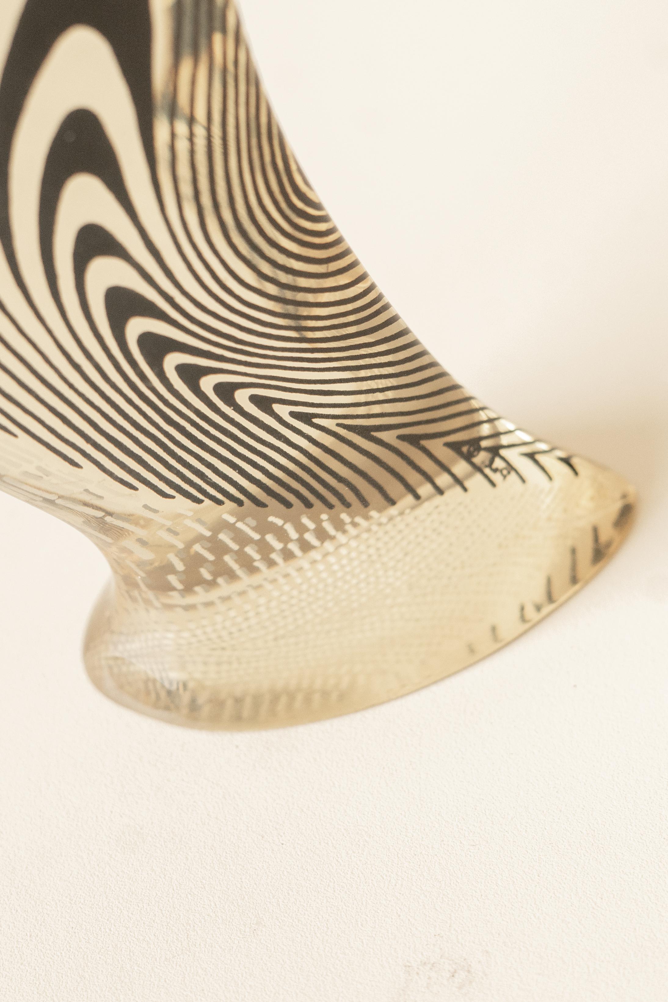 Milieu du XXe siècle Sculpture de perroquet moderne du milieu du siècle par Abraham Palatnik, années 1960 en vente