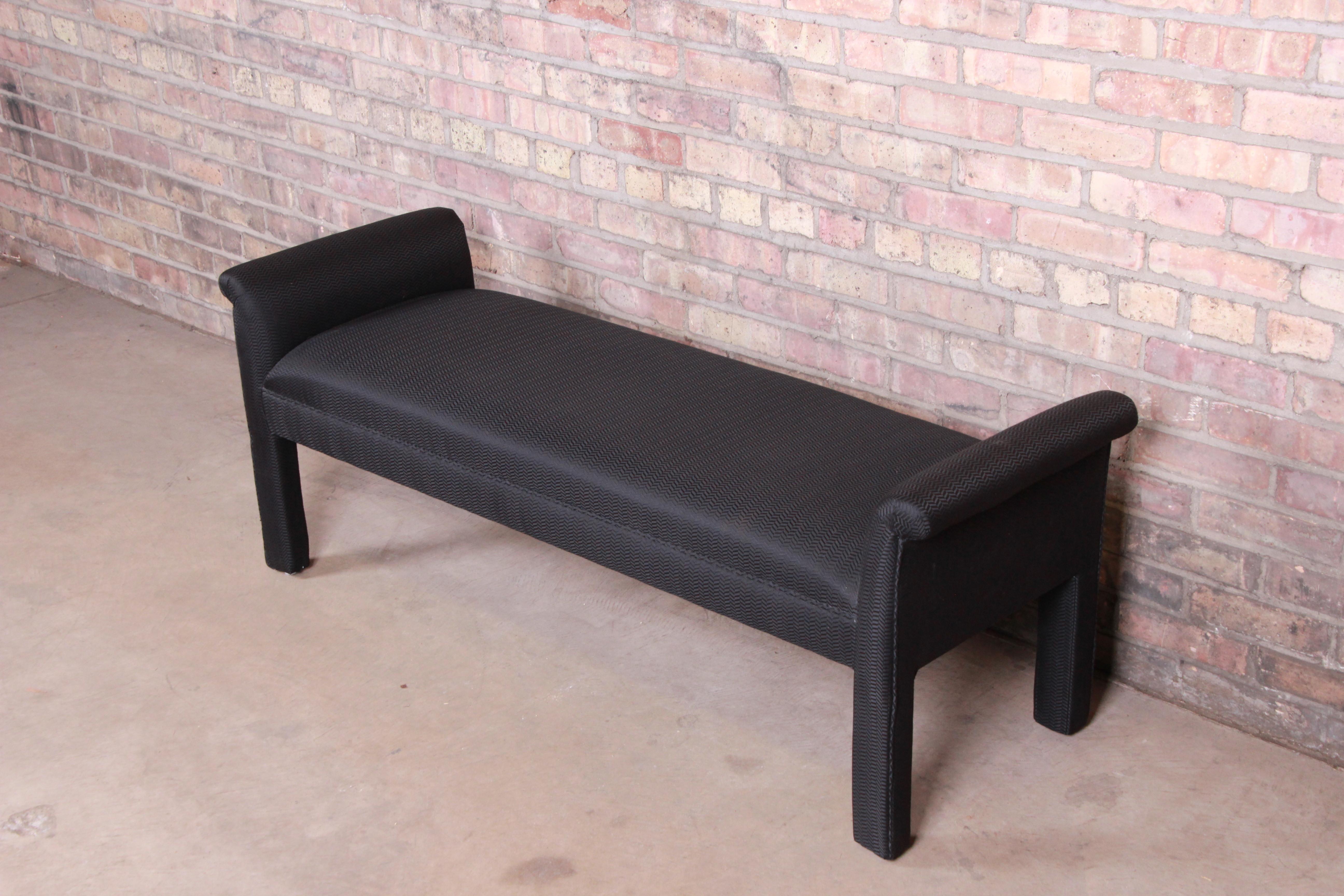 upholstered parsons bench