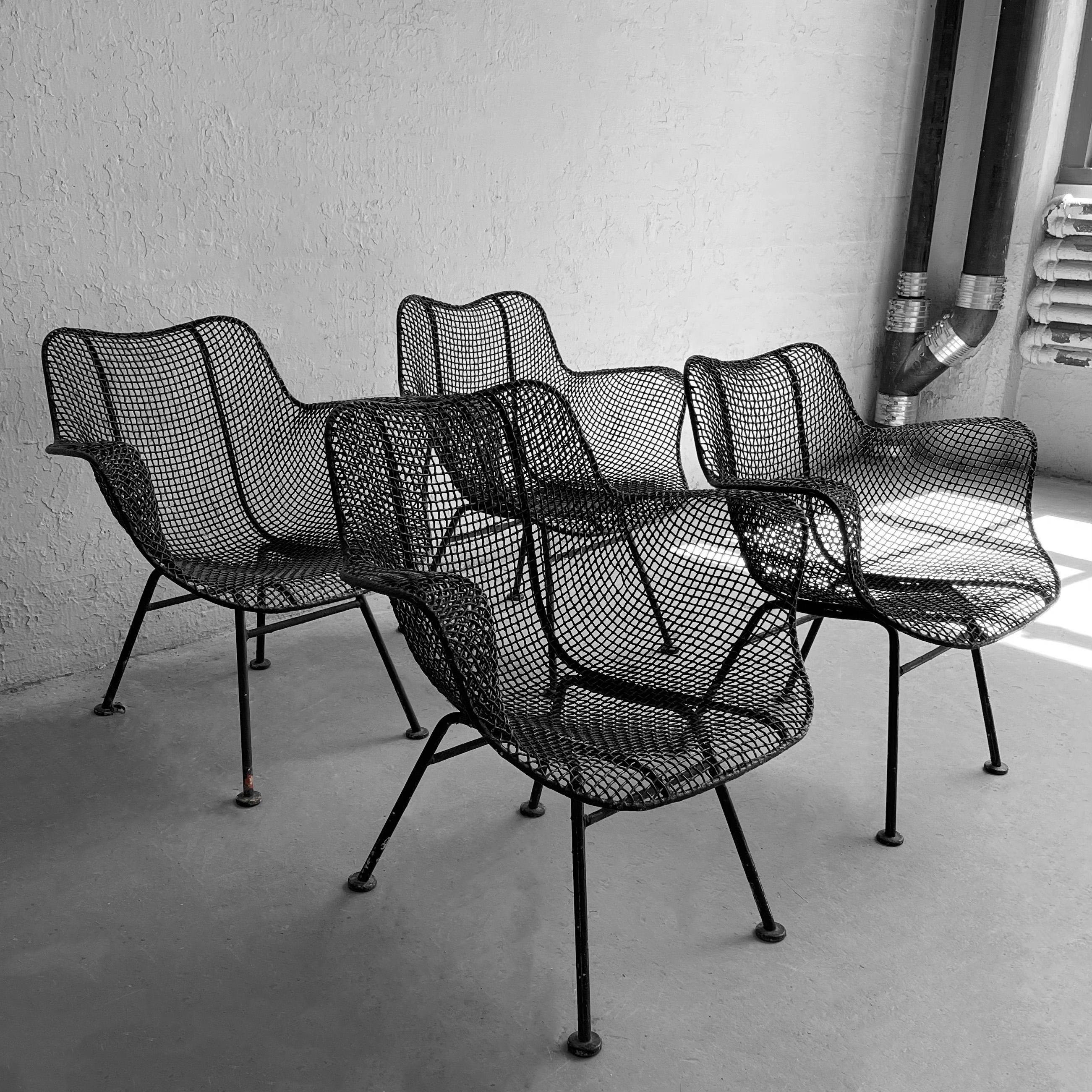 Mid-Century Modern Patio Armchairs By Russell Woodard, Sculptura For Sale 1