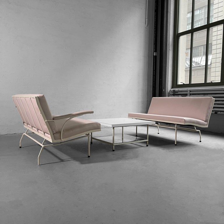 MidCentury Modern Patio Sofa Set by Woodard For Sale at 1stDibs