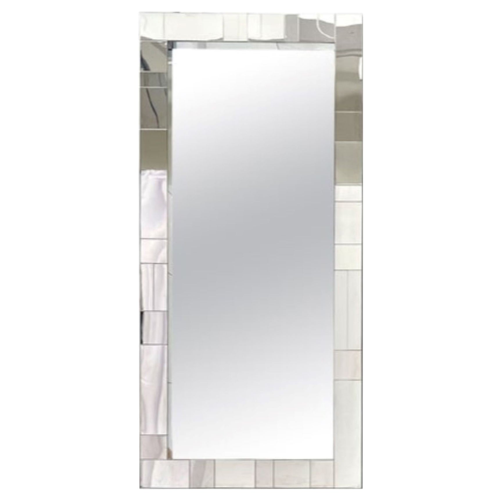 Mid-Century Modern Paul Evans Cityscape Mirror, Wall, Console or Vanity Mirror