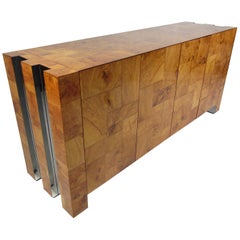 Retro Mid-Century Modern Paul Evans Credenza for Directional