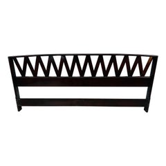 Used Mid-Century Modern Paul Frankl Mahogany King Headboard