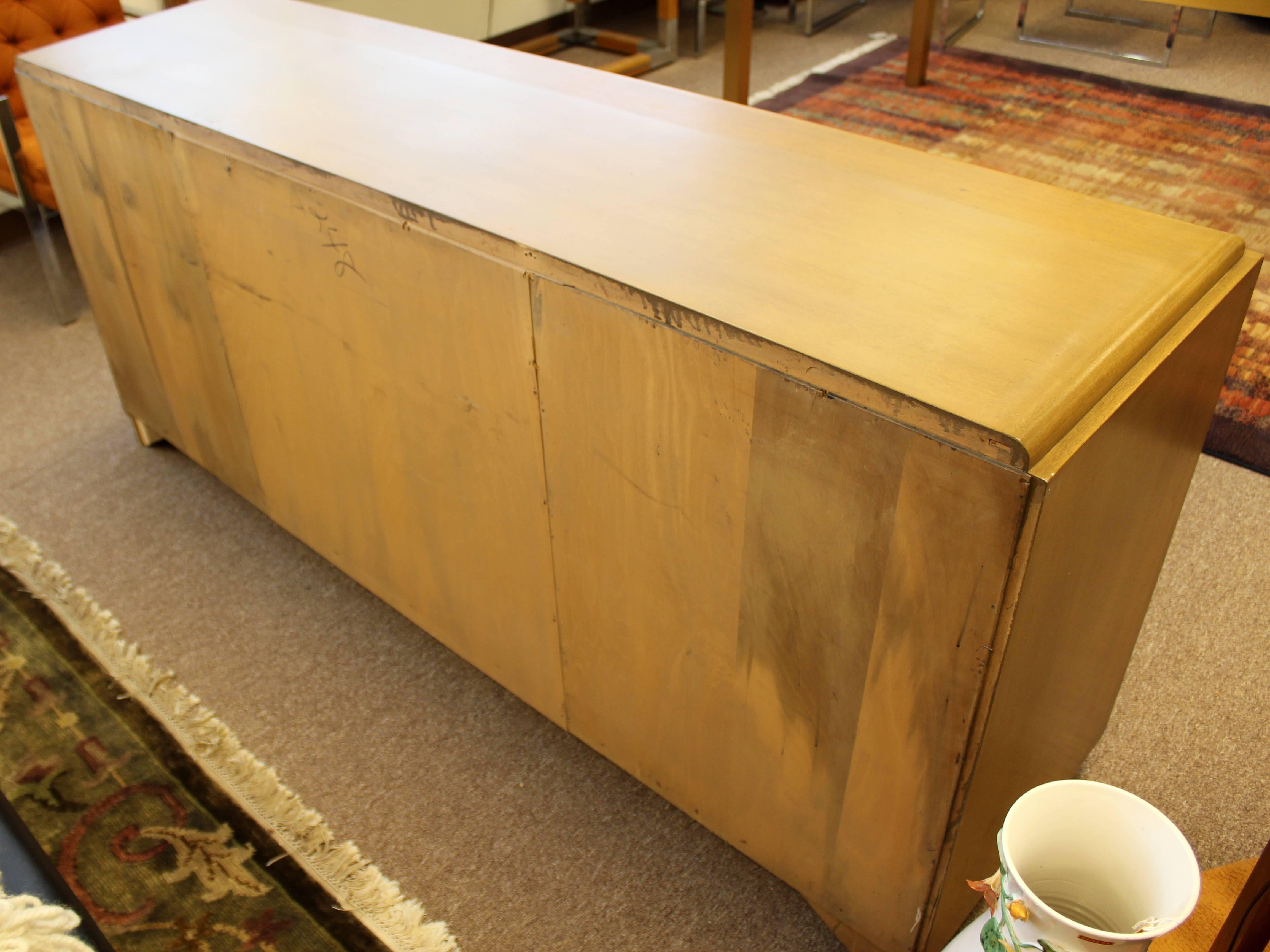Mid-Century Modern Paul Laszlo Credenza Sideboard Buffet Cane and Wood, 1950s 3