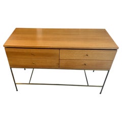 Mid Century Modern Paul McCobb 4 drawer Server Brass base for Calvin Group