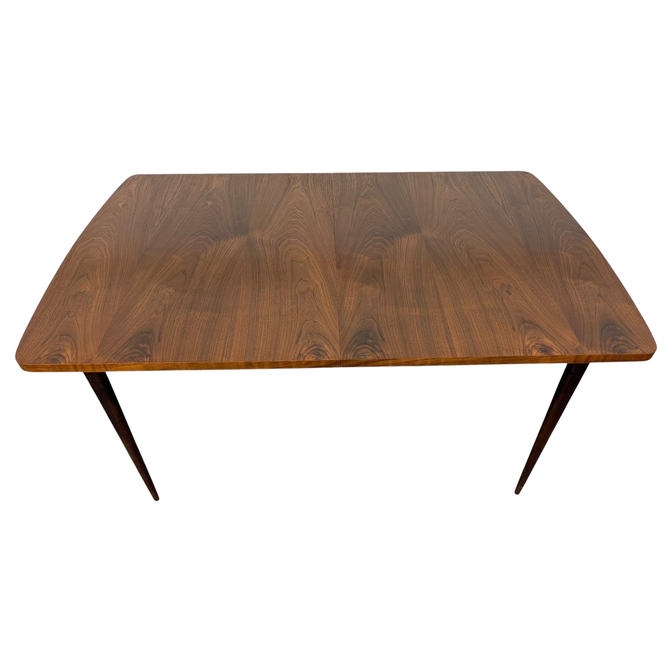 Mid-Century Modern Paul McCobb for Lane Denilator Walnut Dining Table Refinished