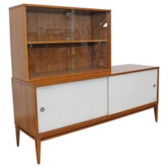 Mid-Century Modern Paul McCobb für Planner Group 2-teilige Credenza Porzellankabinett