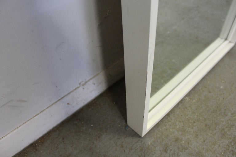 Mid-Century Modern Paul McCobb for Planner Group White Wall Mirror For ...