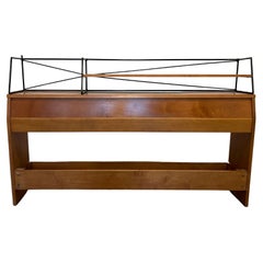 Mid-Century Modern Paul McCobb Full Bed Headboard Maple Iron Rare