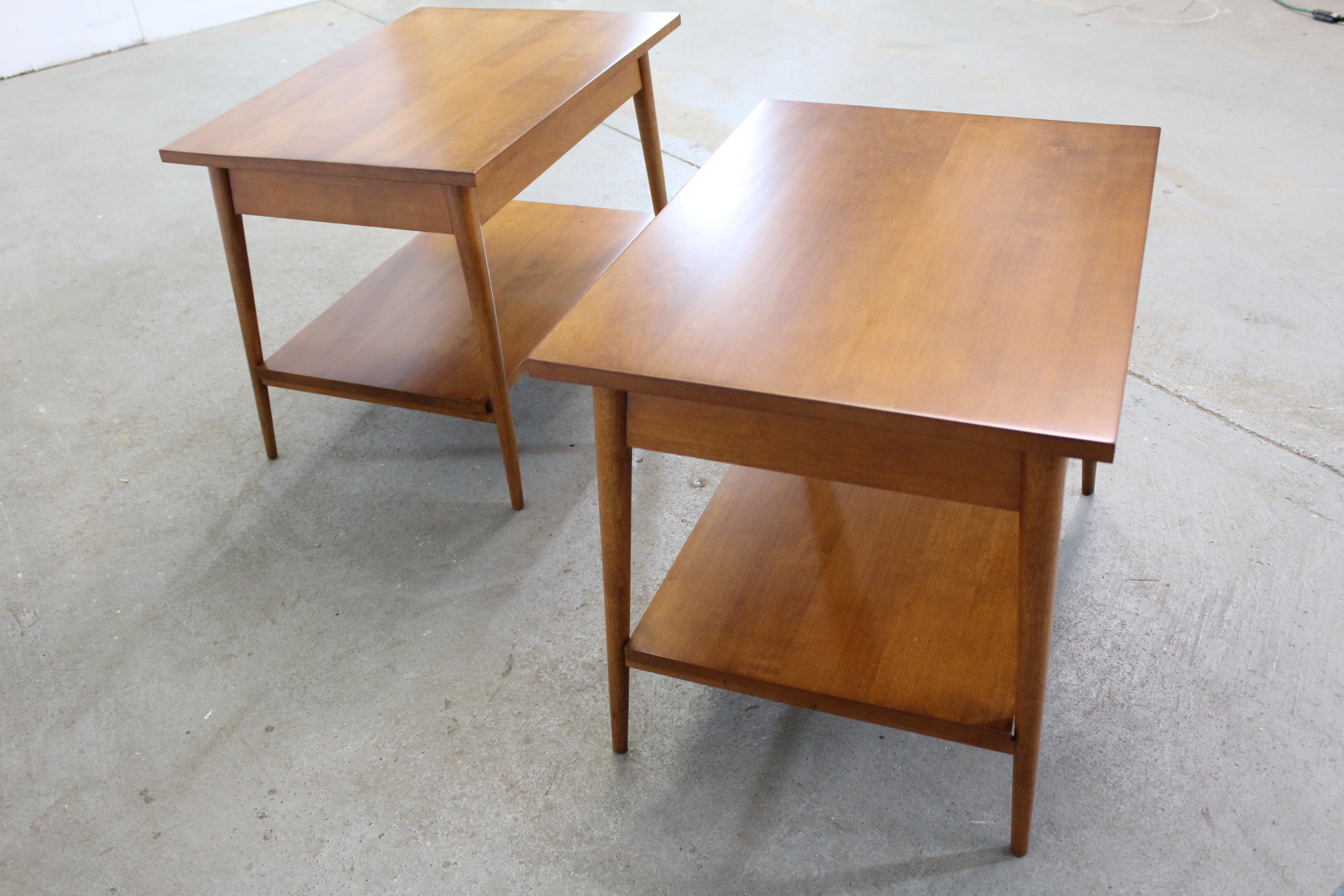 Mid-Century Modern Paul Mccobb Nightstands/End Tables For Sale 1