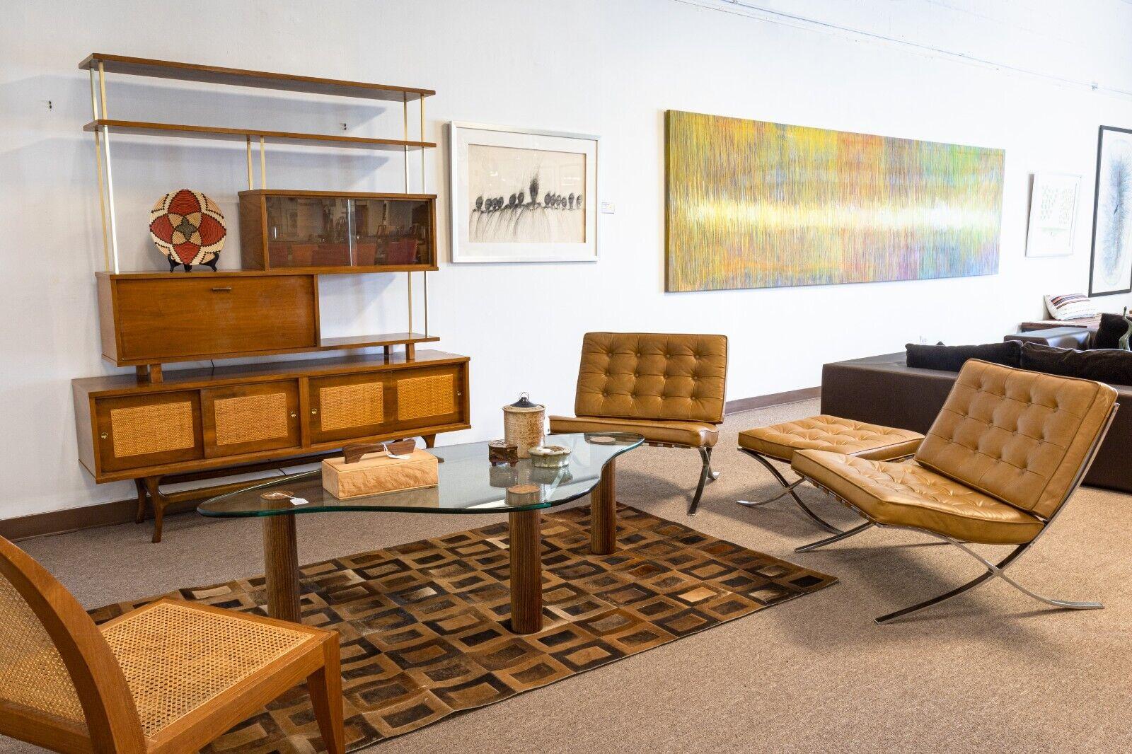 20th Century Mid-Century Modern Paul McCobb Style 2 Piece Wall Unit by James Philips