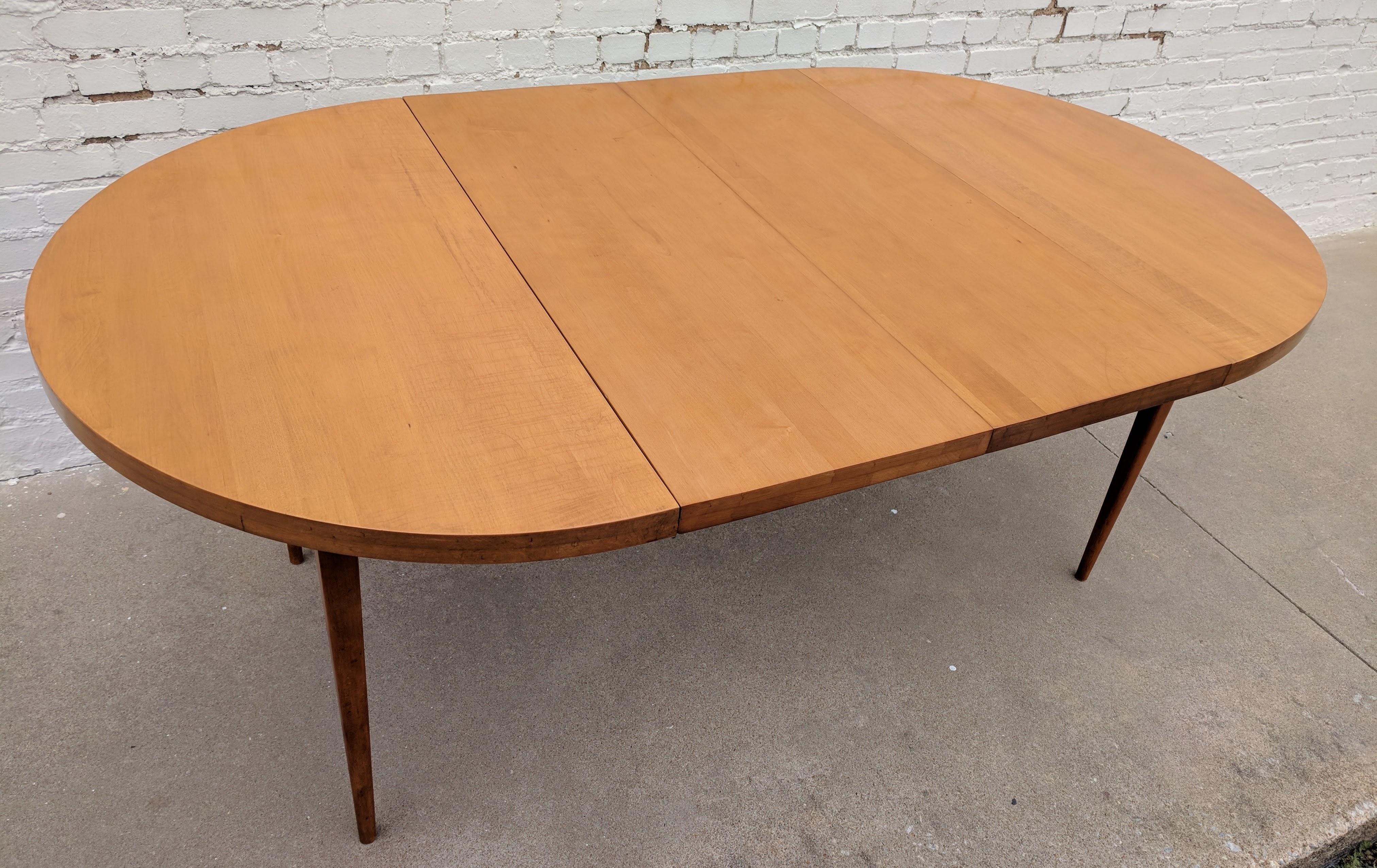 Mid Century Modern Paul McCobb Table and Bowtie Chairs For Sale 7