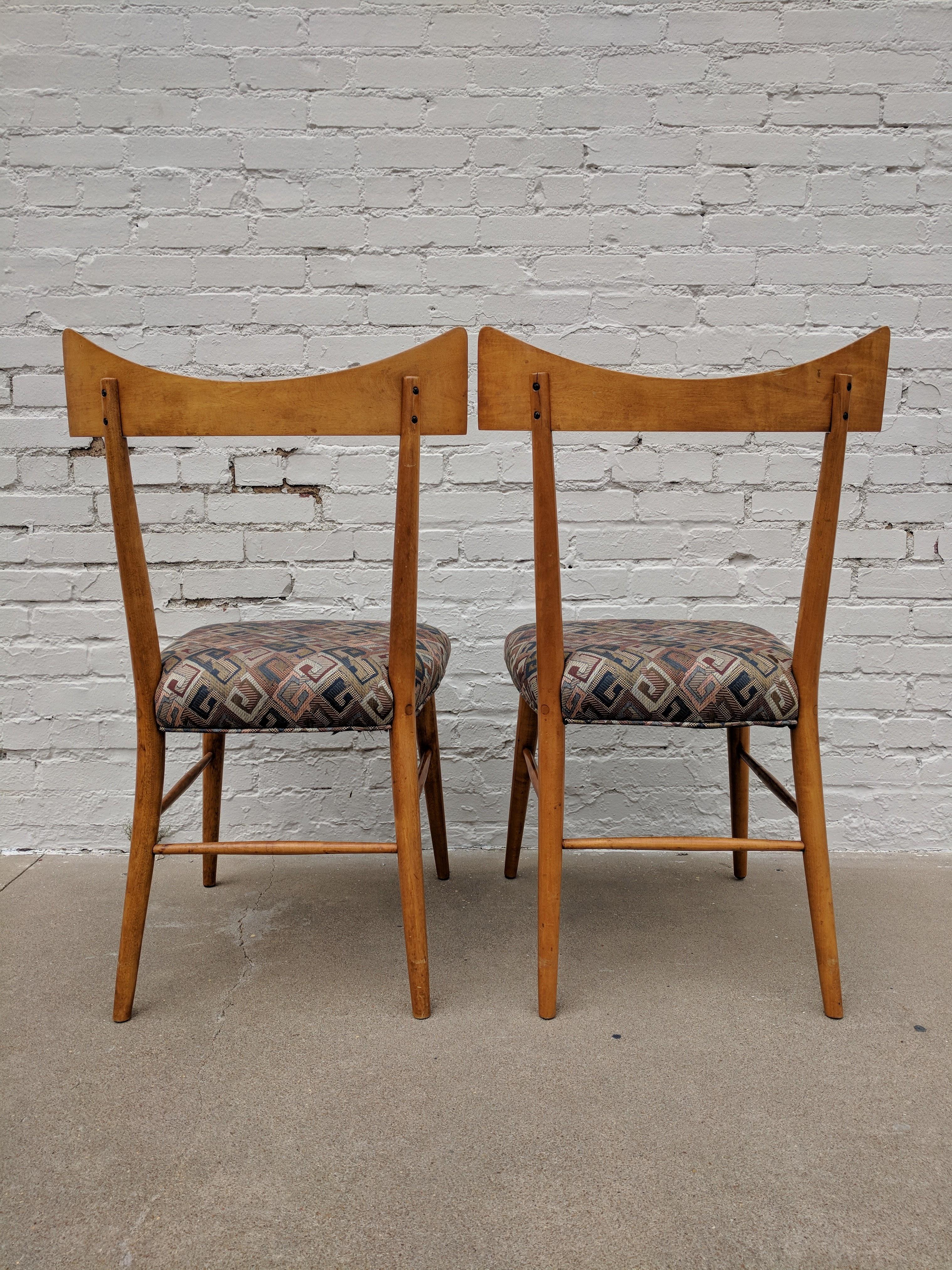 Mid Century Modern Paul McCobb Table and Bowtie Chairs For Sale 8