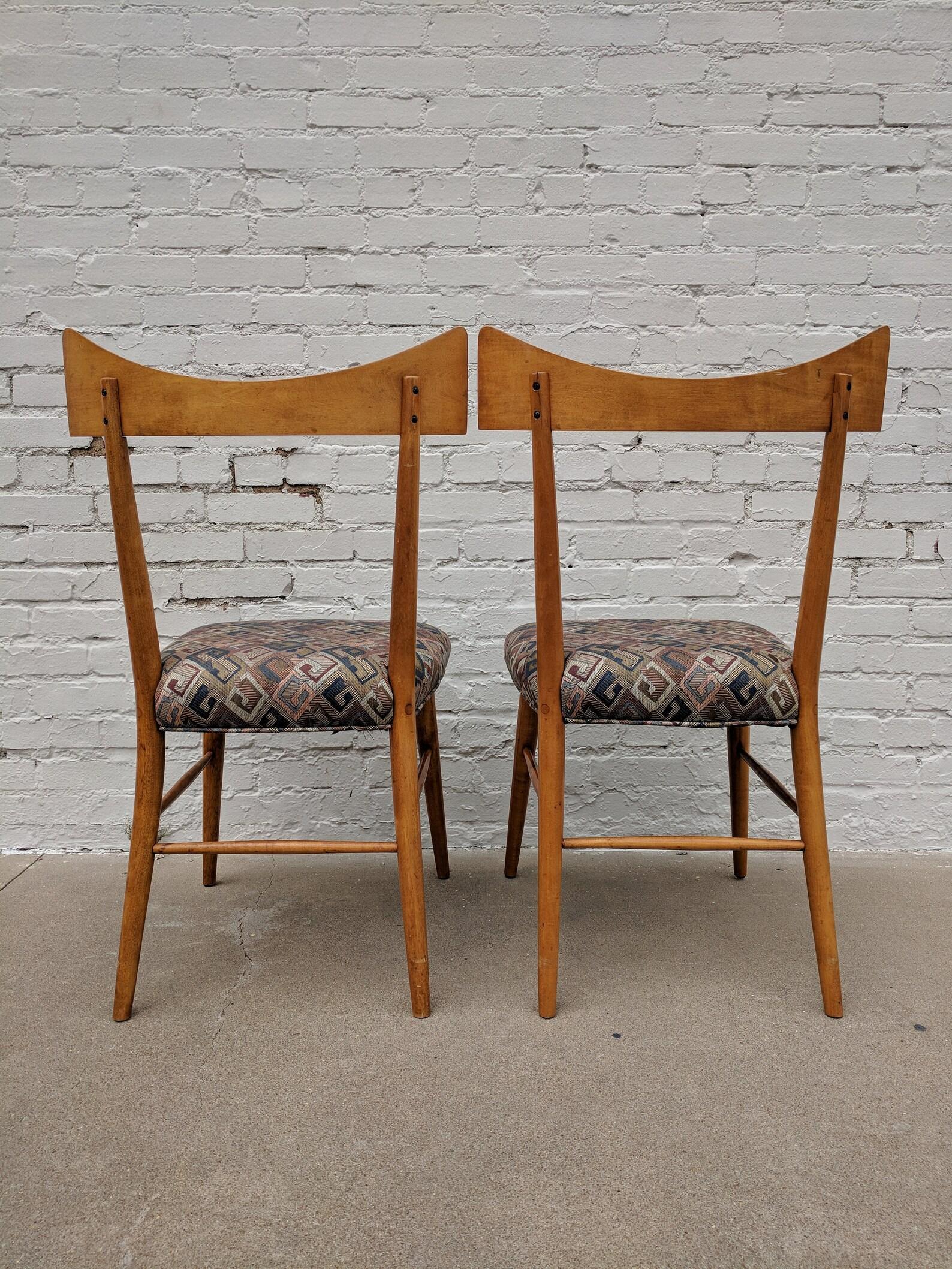 Mid-Century Modern Mid Century Modern Paul McCobb Table and Bowtie Chairs For Sale