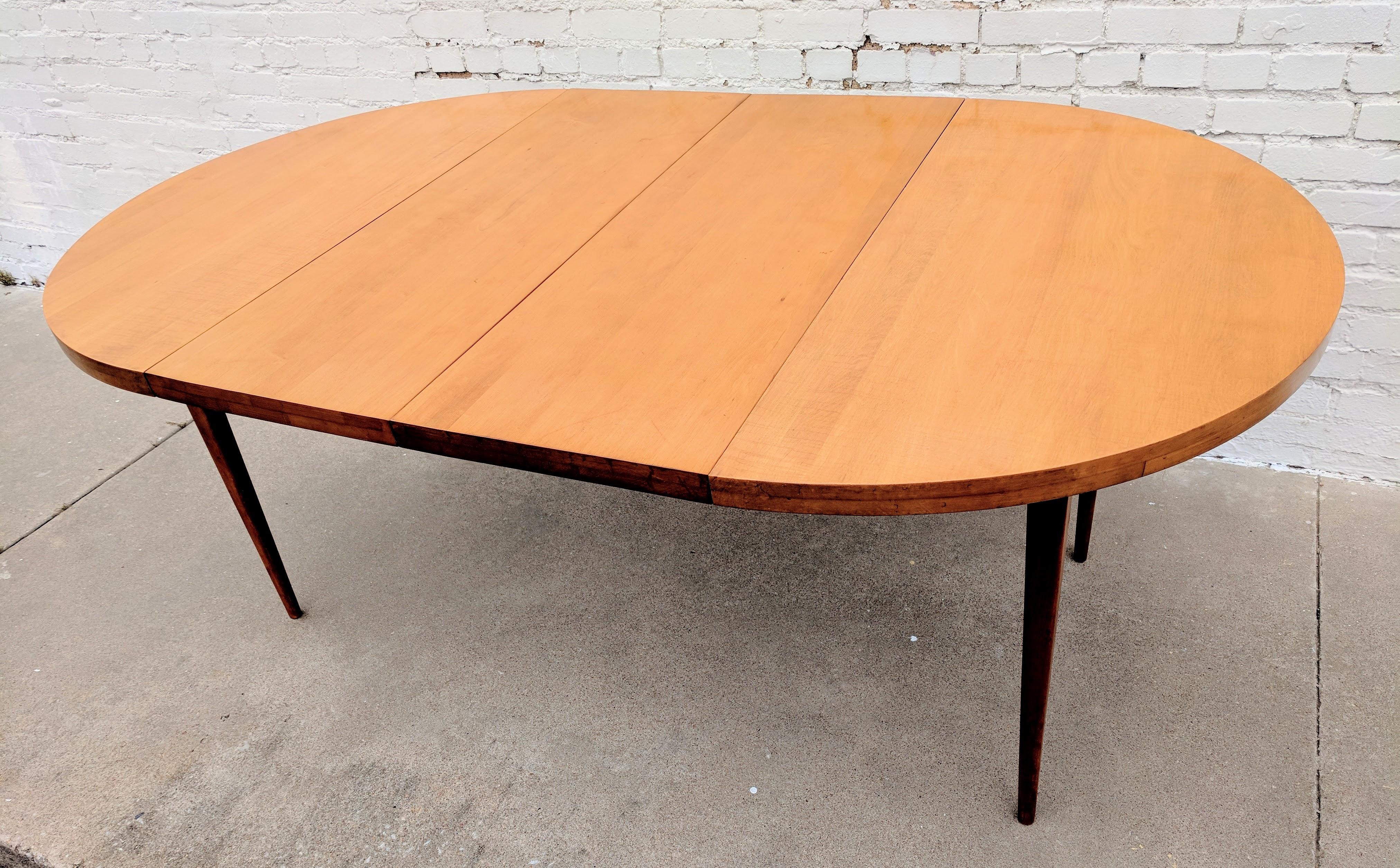 Mid Century Modern Paul McCobb Table and Bowtie Chairs For Sale 1
