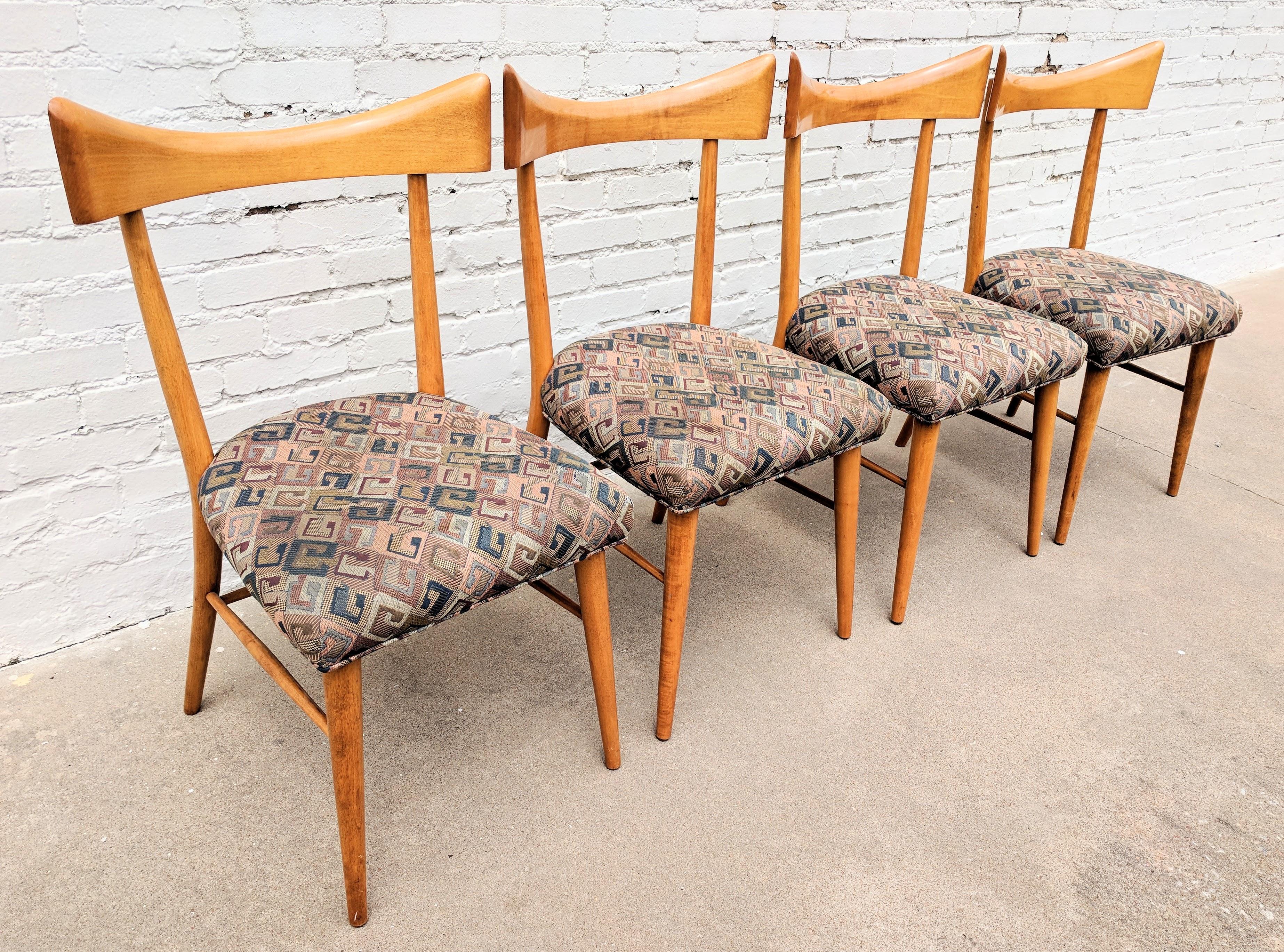 Mid Century Modern Paul McCobb Table and Bowtie Chairs For Sale 2