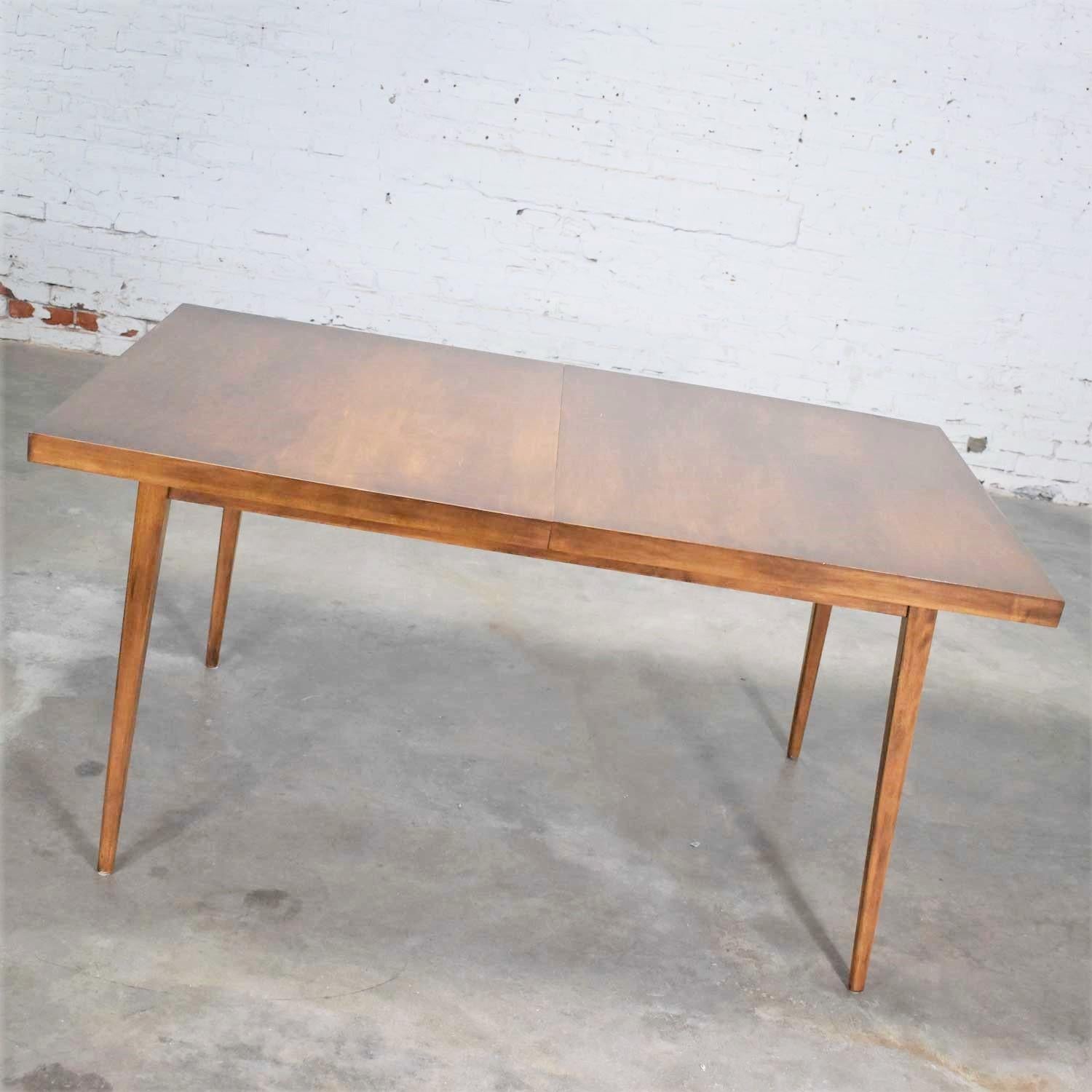American Mid-Century Modern Paul McCobb Winchendon Planner Group Extension Dining Table