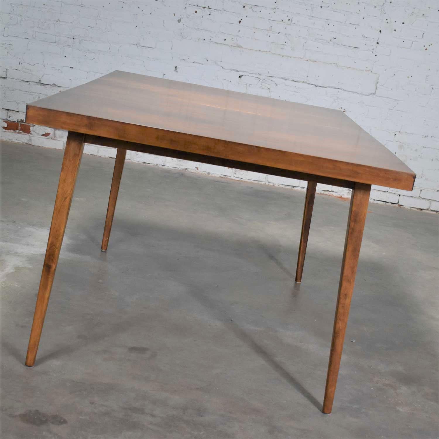Mid-Century Modern Paul McCobb Winchendon Planner Group Extension Dining Table 3