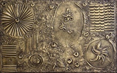 Escultura mural brutalista de mediados de siglo Pearsall para Craft Associates